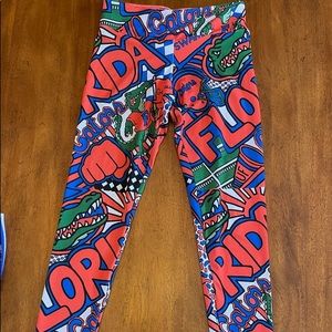 CoreyPaige Gator leggings. Size small. Full length. Like new. Worn once.